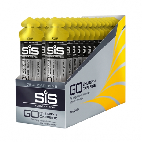 30x GO Energy + 75mg Caffeine Gel 60ml 